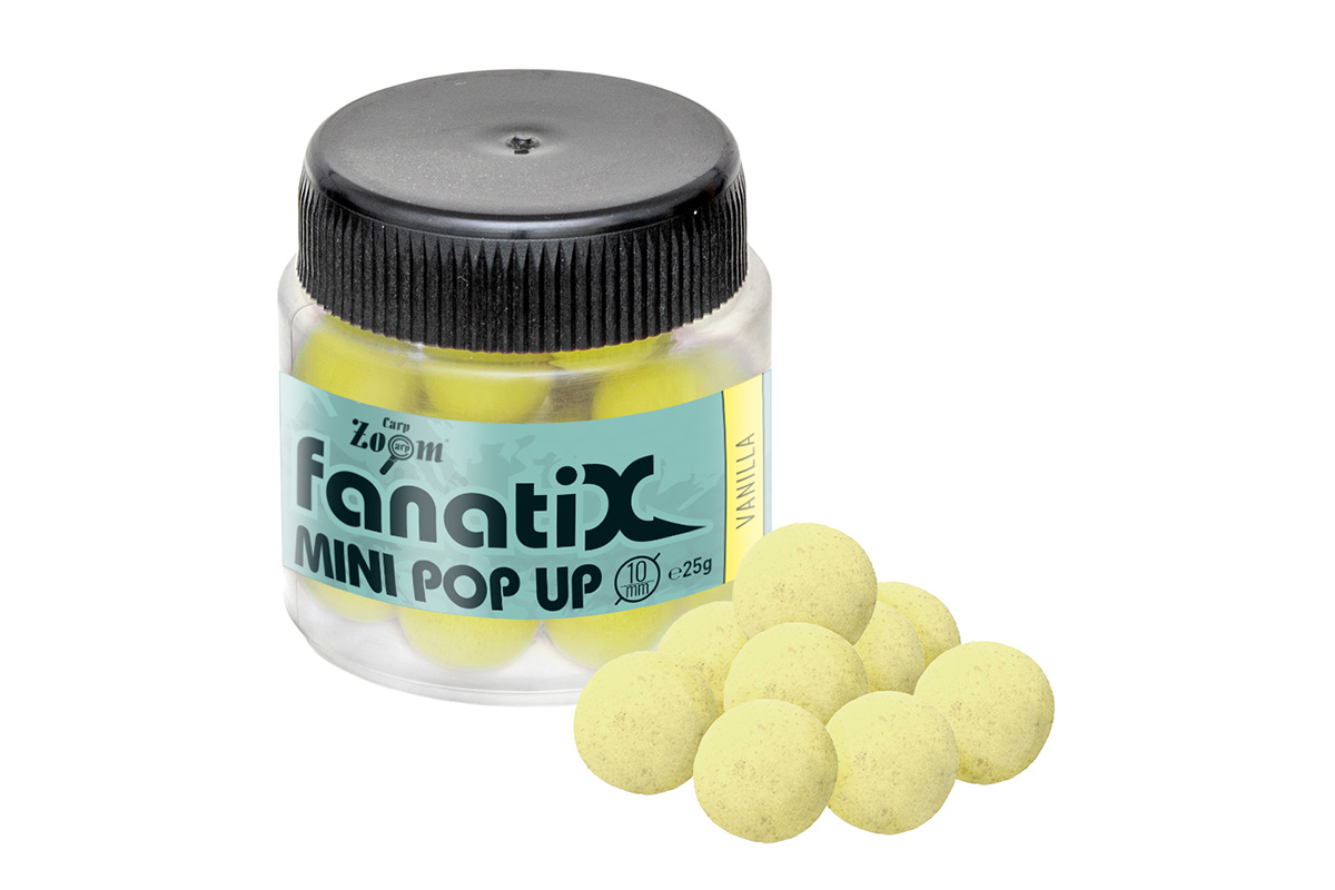 CZ FANATI-X MINI POP UP HOROGCSALI, 10 MM, VANÍLIA, 25 G