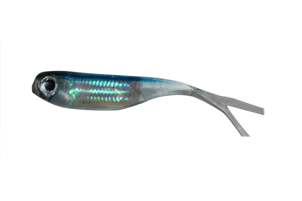 PZ OFFSPRING TAIL KILLER GUMIHAL HALAS AROMÁVAL, 5 CM, KÉK, 5 DB