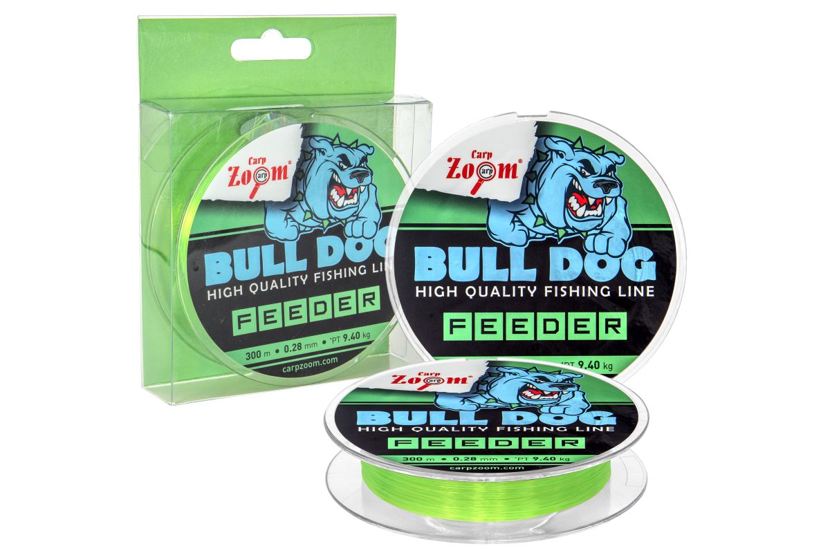 CZ6505 CZ BULL-DOG FEEDER HORGÁSZZSINÓR, O 0,25 MM, 300 M, 7,6 KG, ZÖLD