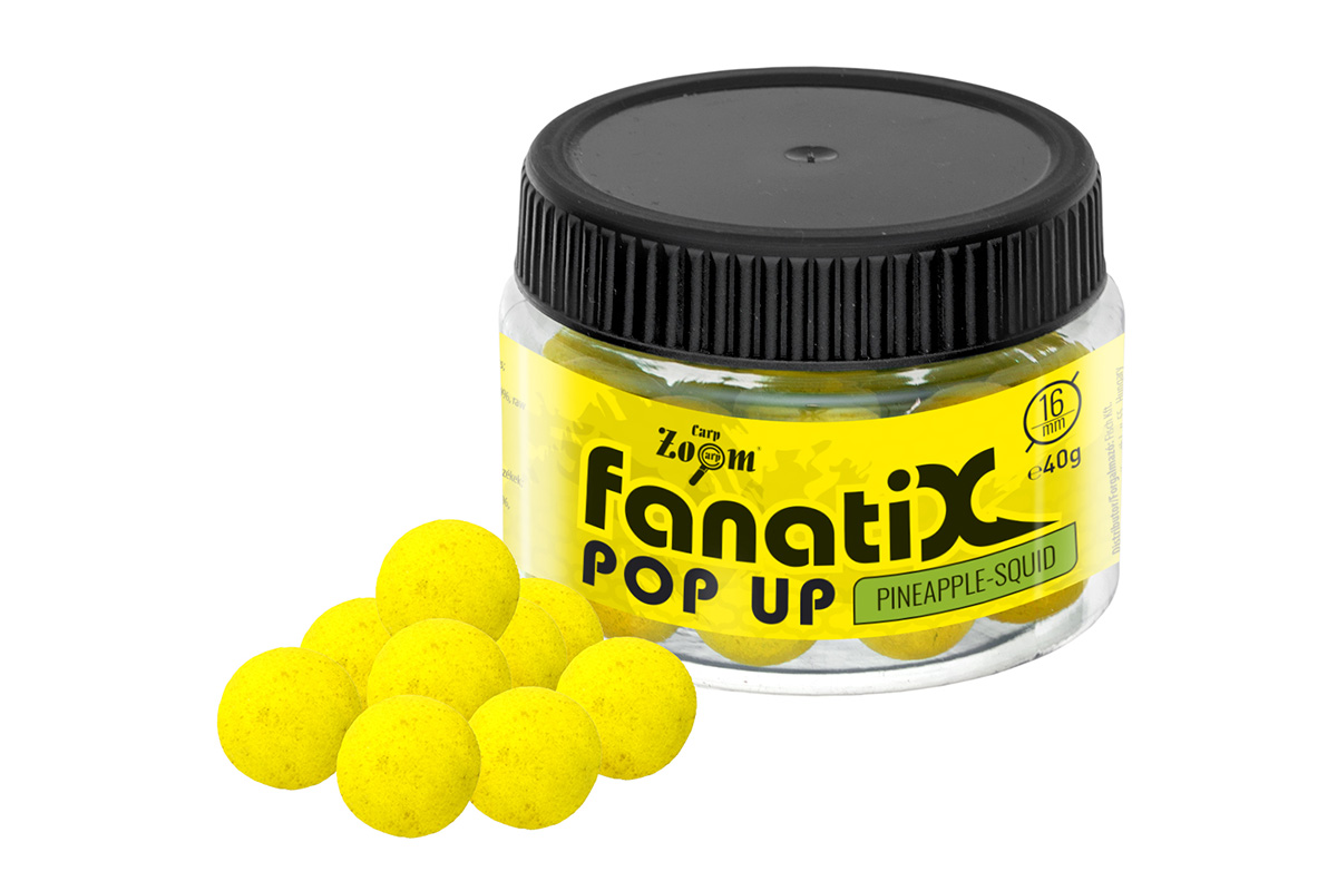 CZ FANATI-X POP UP HOROGCSALI, 16 MM, ANANÁSZ, SQUID, 40 G