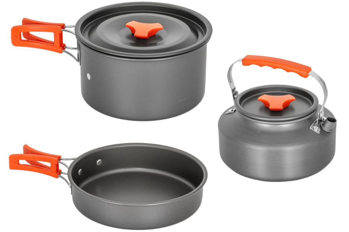 Kemping konyhai szett