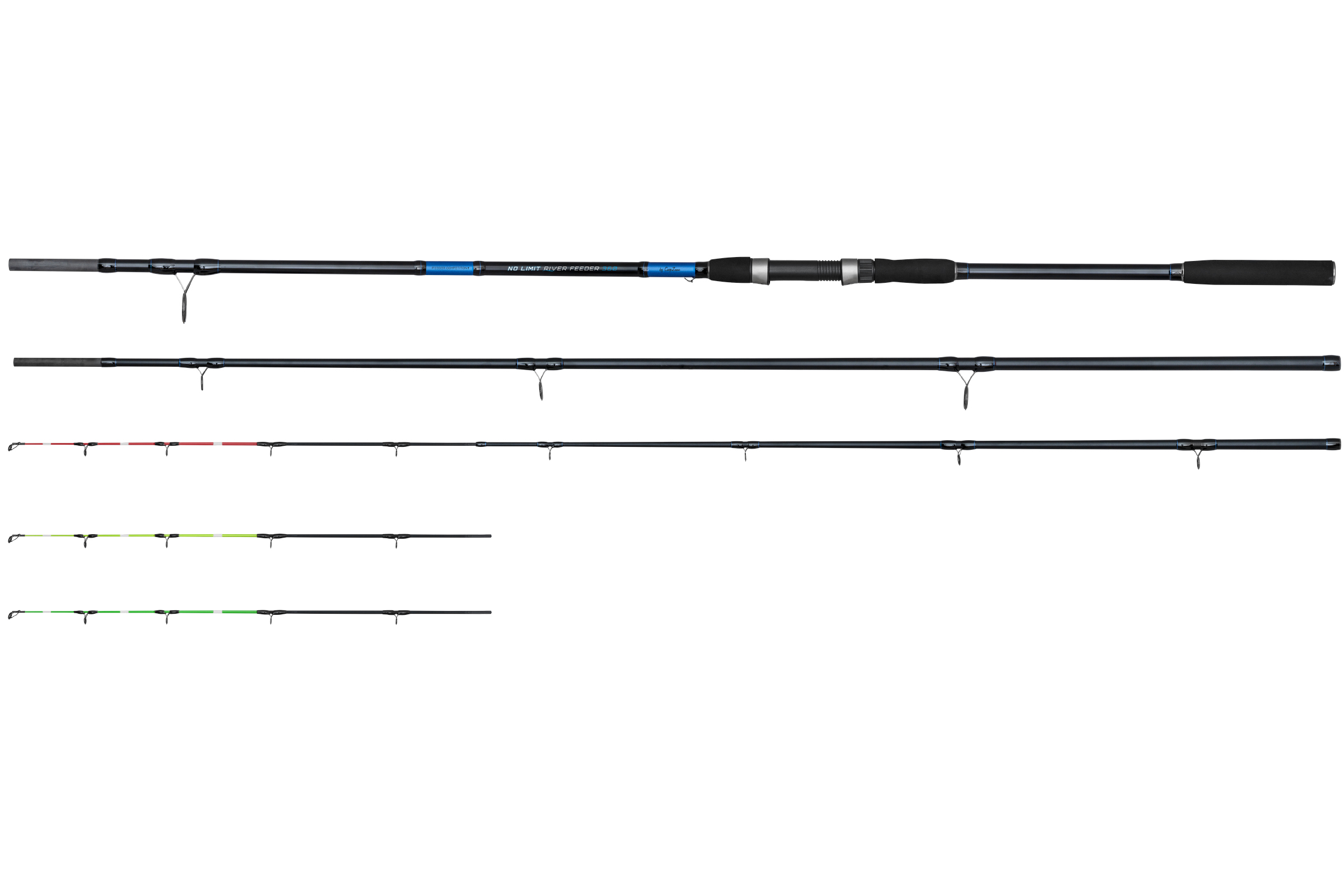 FC NO LIMIT RIVER FEEDER HORGÁSZBOT, 360 CM, 100-300 G, 3+3 RÉSZES