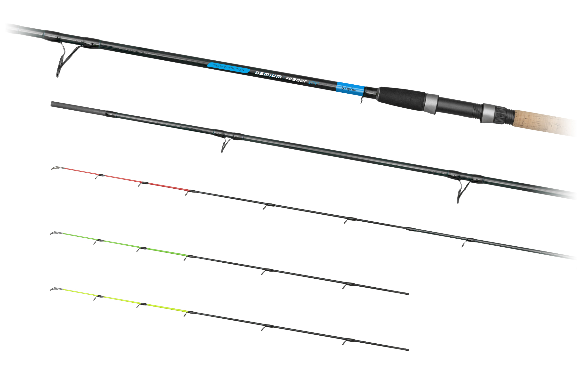 FC OSMIUM FEEDER HORGÁSZBOT, 390 CM, 80-220 G, 3+3 RÉSZES