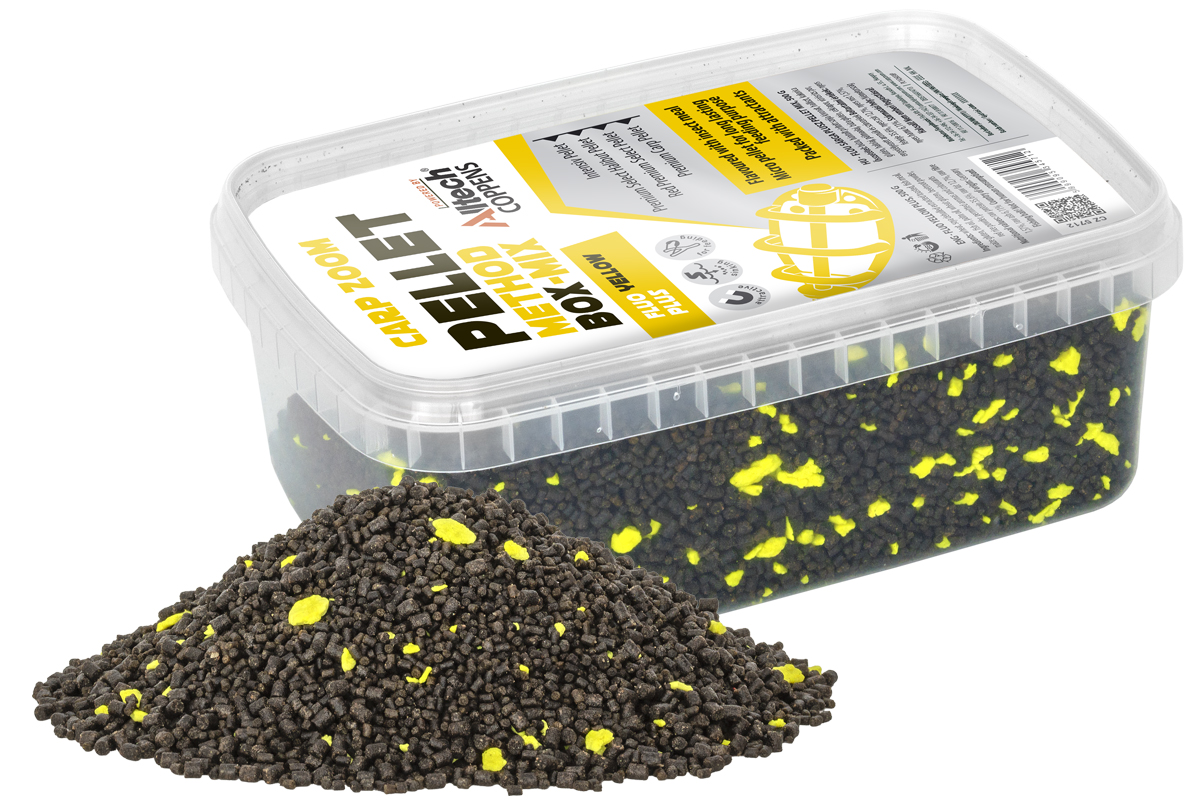 Fluo Yellow Plus pellet mix