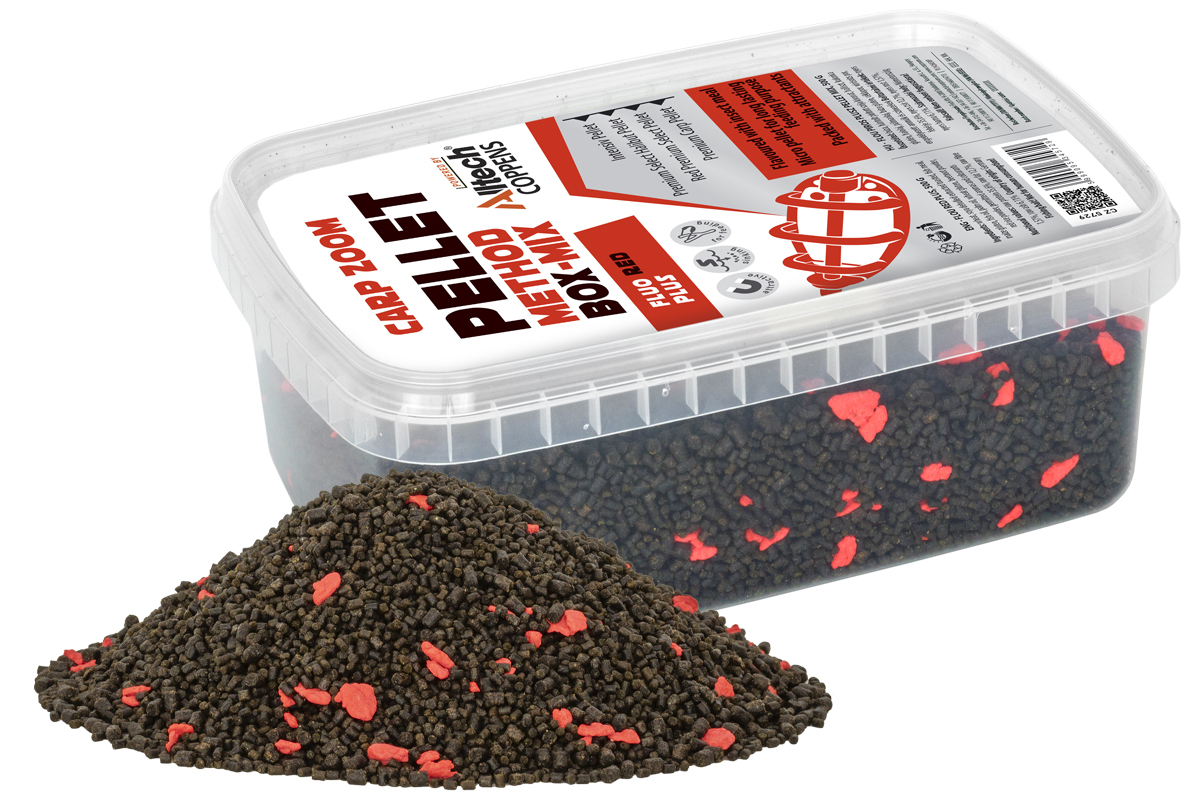 Fluo Red Plus pellet mix
