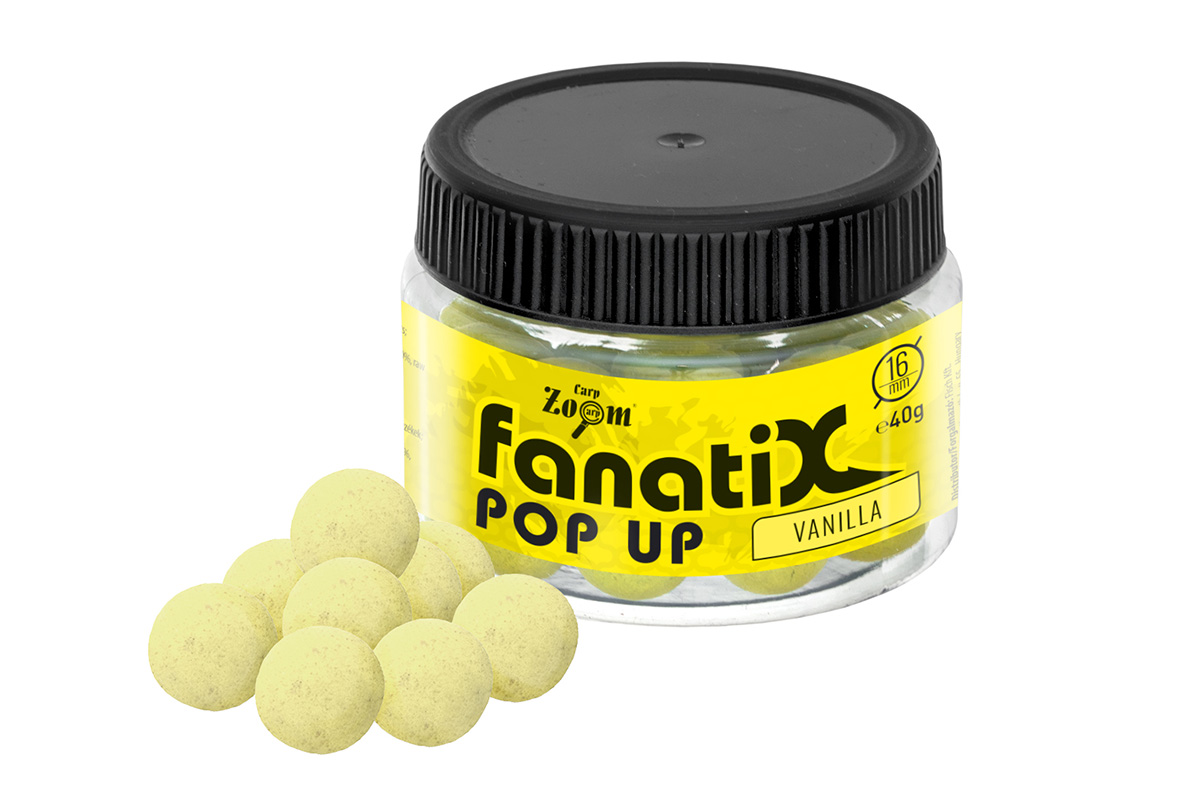 CZ FANATI-X POP UP HOROGCSALI, 16 MM, VANÍLIA, 40 G
