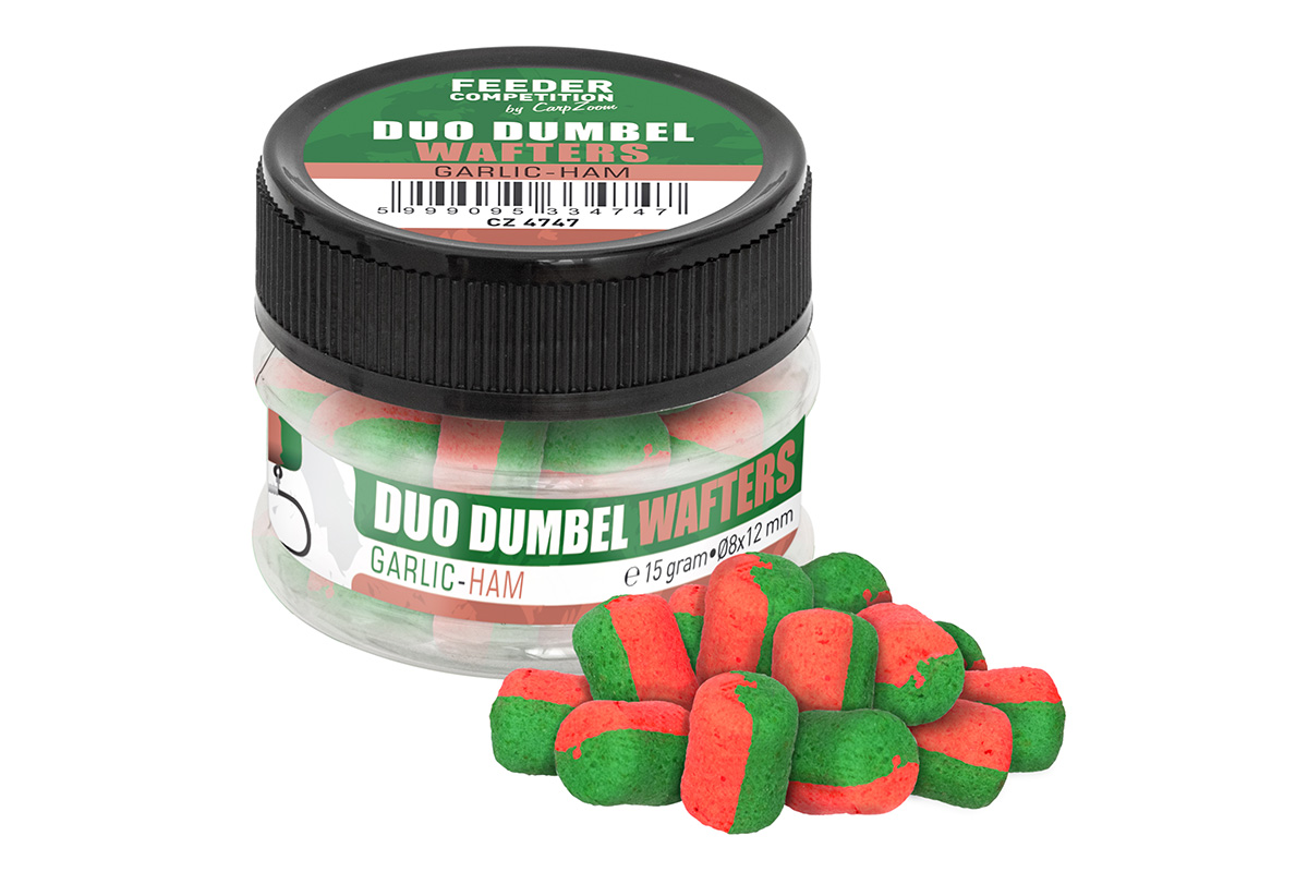 FC DUO DUMBEL WAFTERS HOROGCSALI, O8X12 MM, FOKHAGYMA, SONKA, 15 G