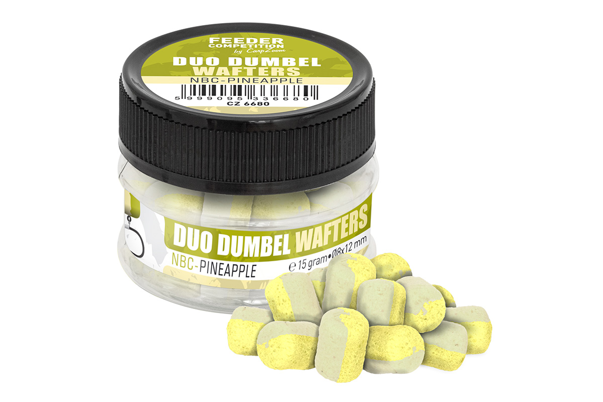 FC DUO DUMBEL WAFTERS HOROGCSALI, O8X12 MM, VAJSAV(NBC), ANANÁSZ, 15 G