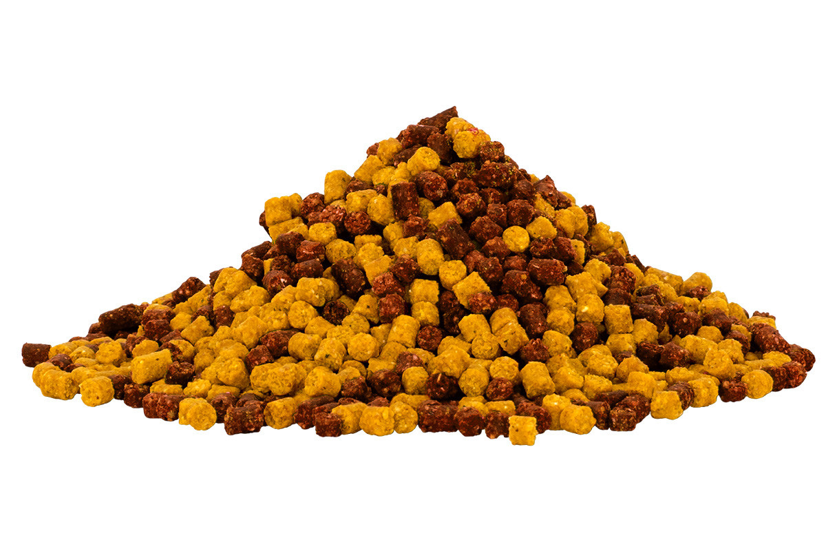 CZ 2IN1 TURBO GYORS OLDÓDÁSÚ PELLET, 3 MM, CSOKI, NARANCS, 500 G