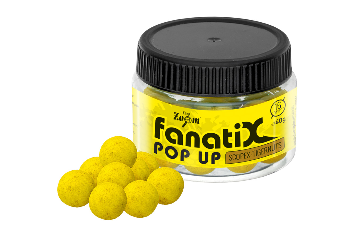 CZ FANATI-X POP UP HOROGCSALI, 16 MM, SCOPEX, TIGRISMOGYORÓ, 40 G