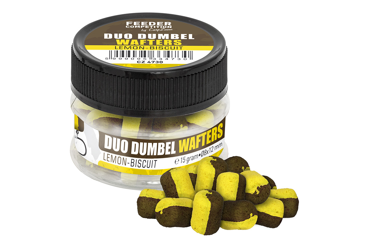 FC DUO DUMBEL WAFTERS HOROGCSALI, O8X12 MM, CITROM, KEKSZ, 15 G